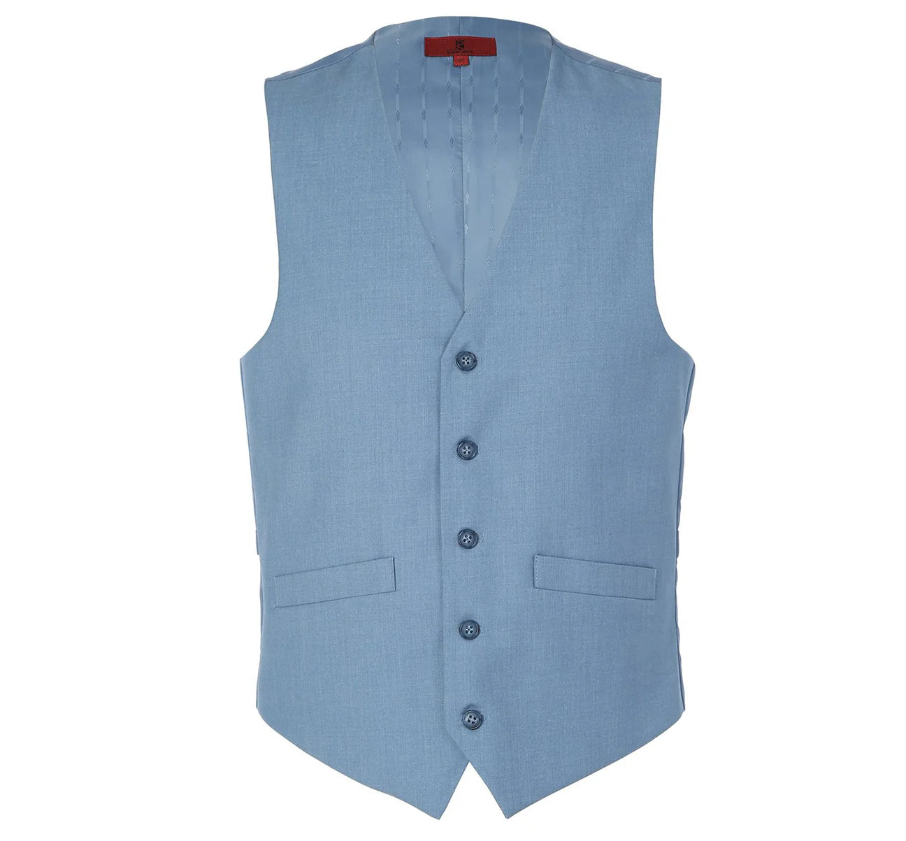 Sky Blue Notch Lapel 2 Piece Suit