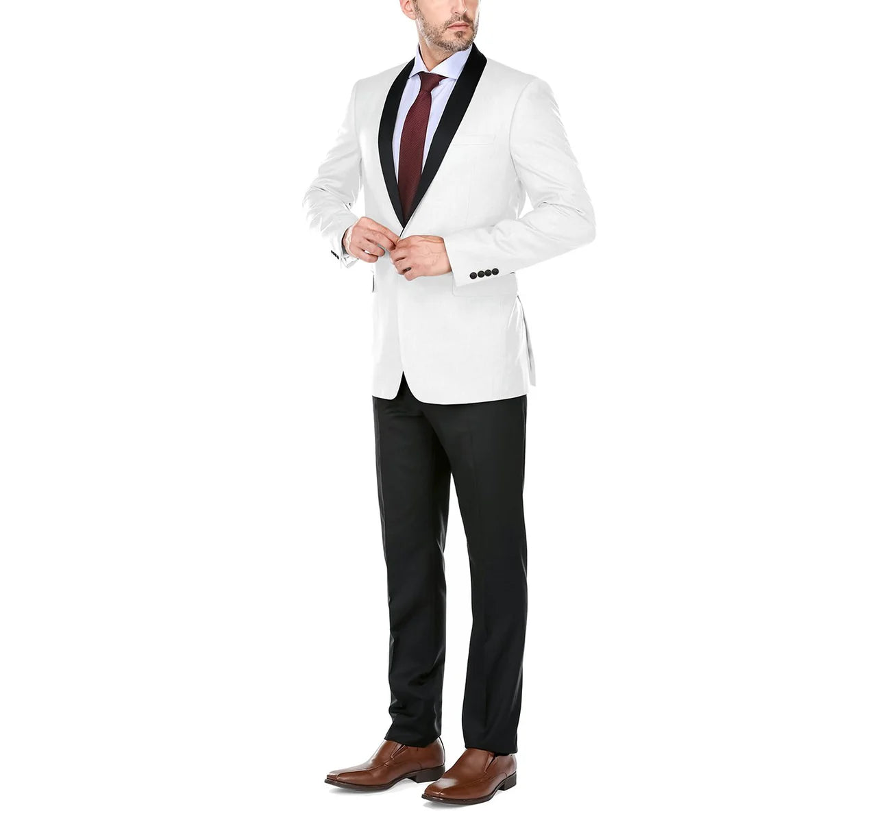 Ivory 2-Piece Shawl Lapel Tux