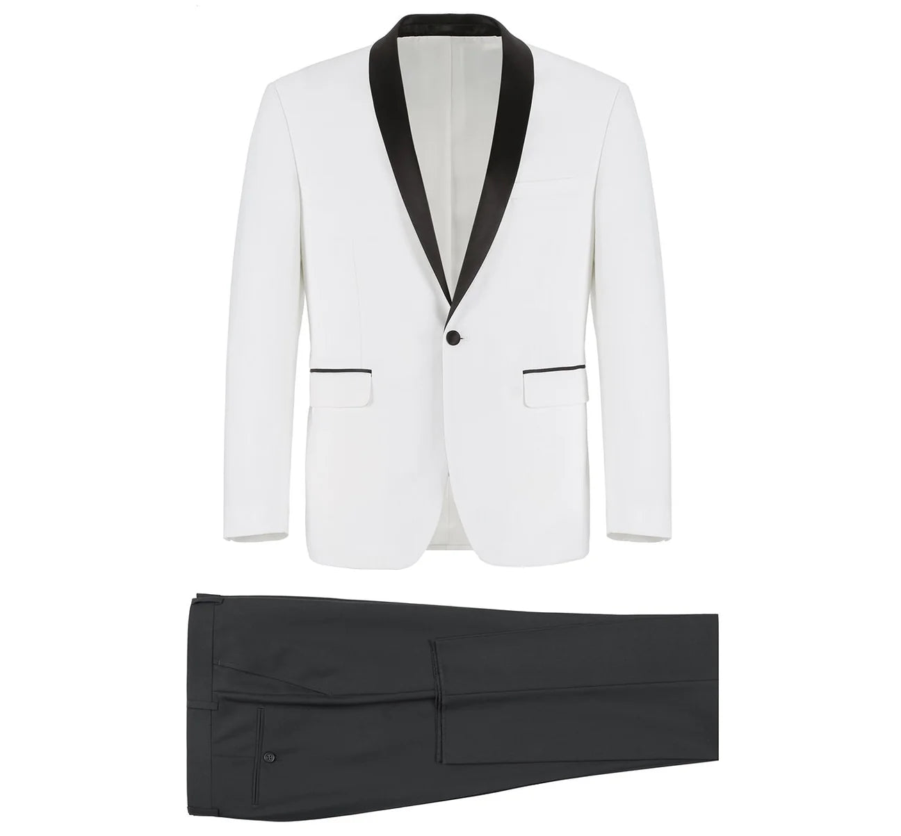 Ivory 2-Piece Shawl Lapel Tux