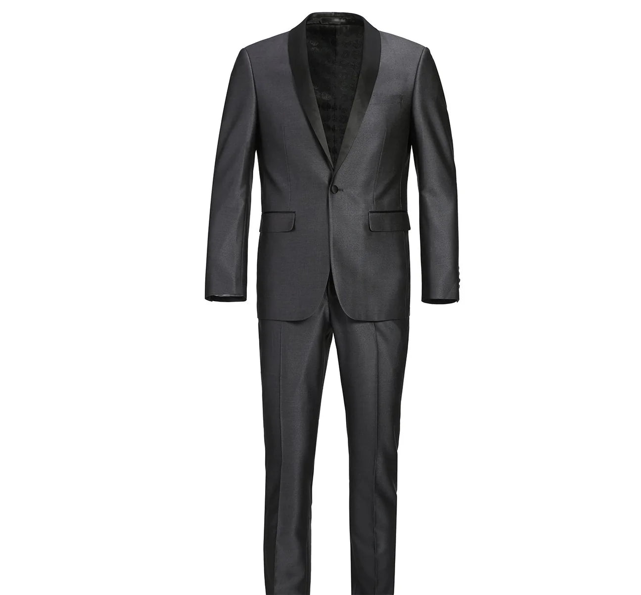 Charcoal 2-Piece Shawl Lapel Tux