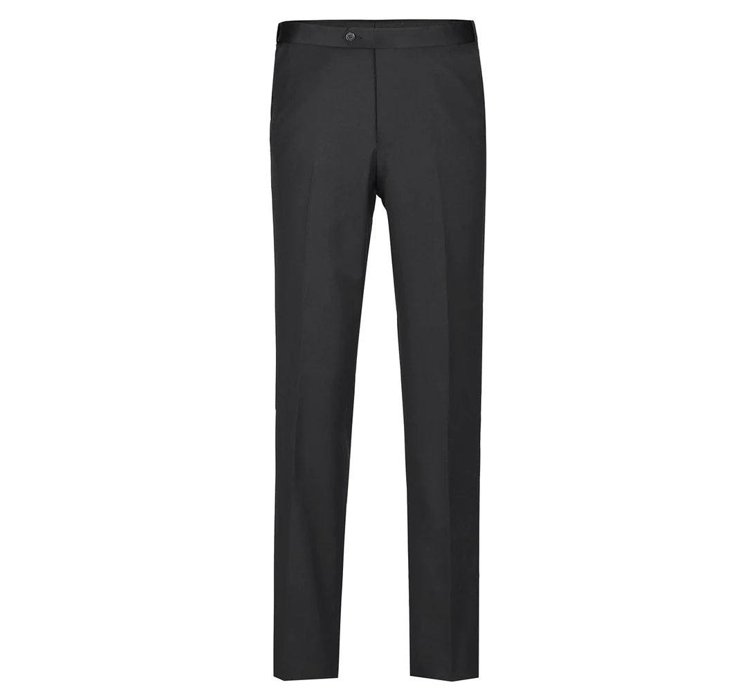 Black Tuxedo Satin Stripe Pant