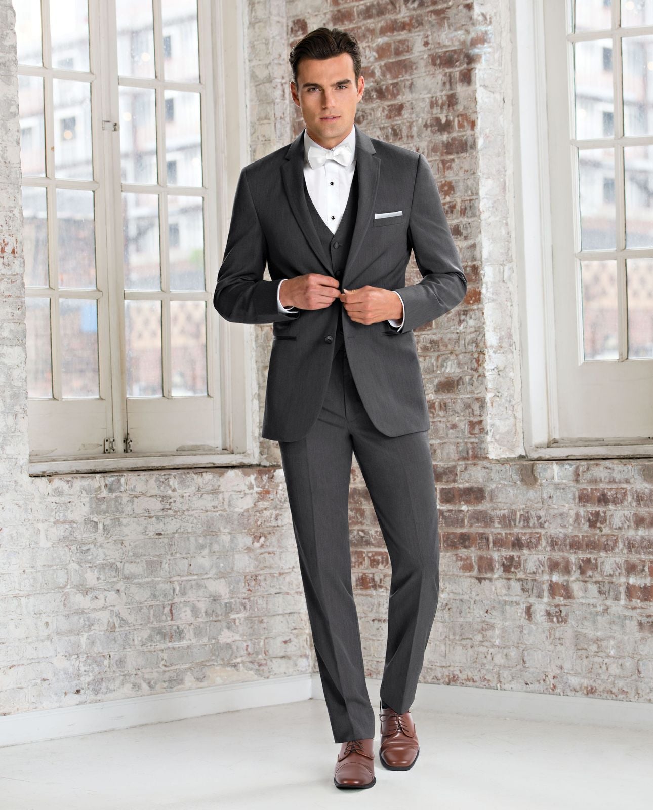 BT 391 Michael Kors Grey Suit Jacket