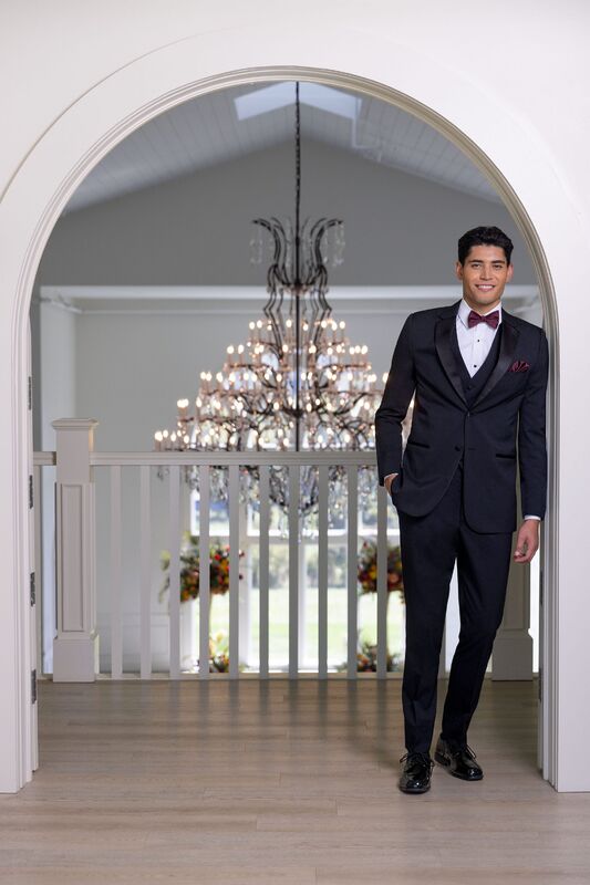 BT 921 Michael Kors Black Performance Tuxedo Coat