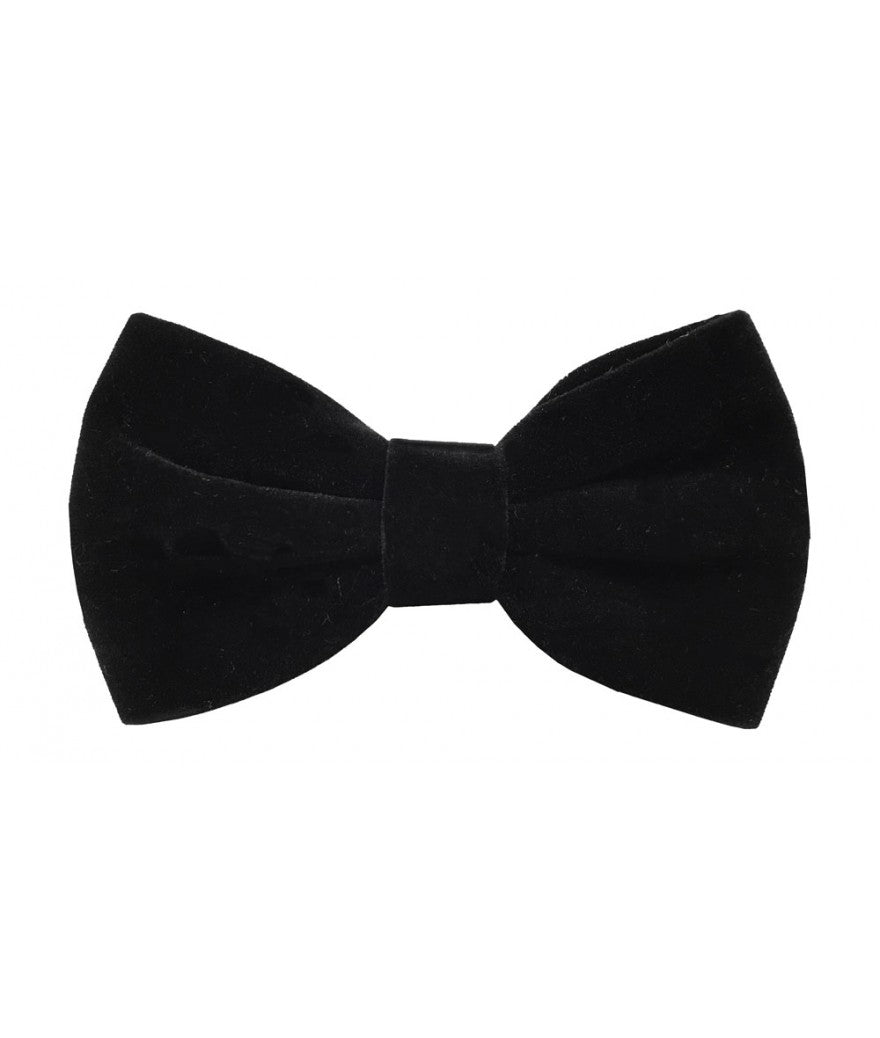 Velvet Bow Tie w/Pocket Square