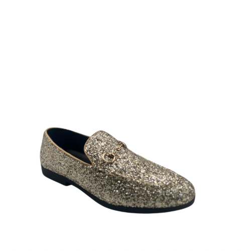 Gold Sparkle Loafer
