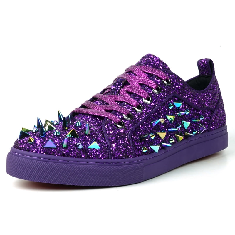 Glitter Spike Sneaker