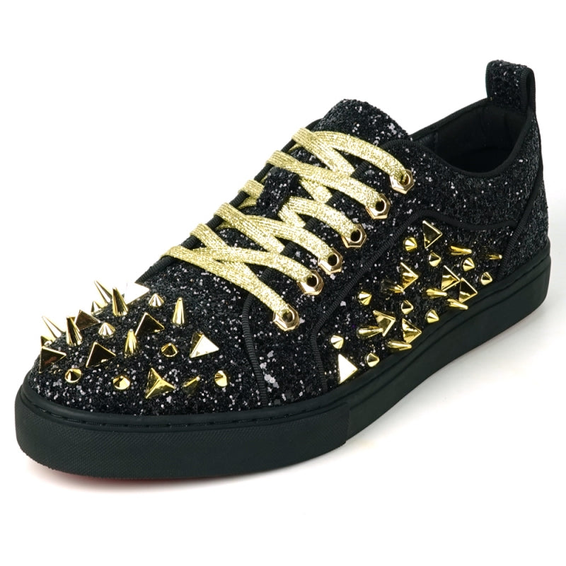 Glitter Spike Sneaker