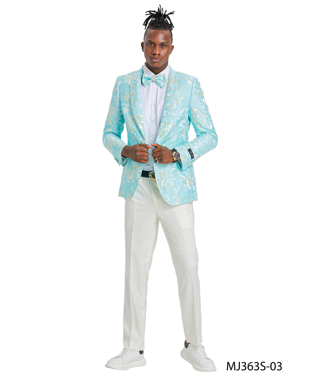 Slim Fit Floral Fashion Jacket