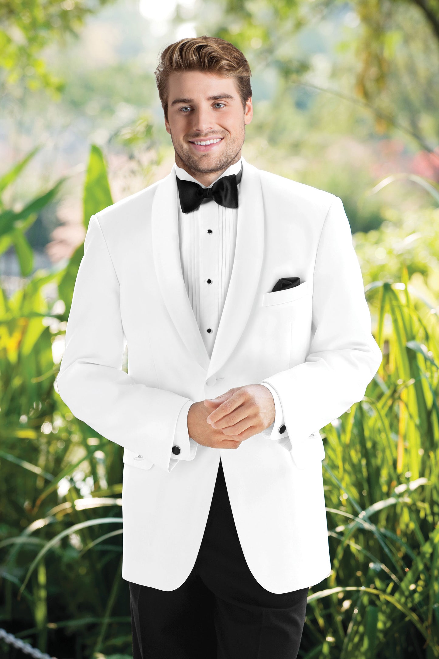 701 White Classic Shawl Tuxedo