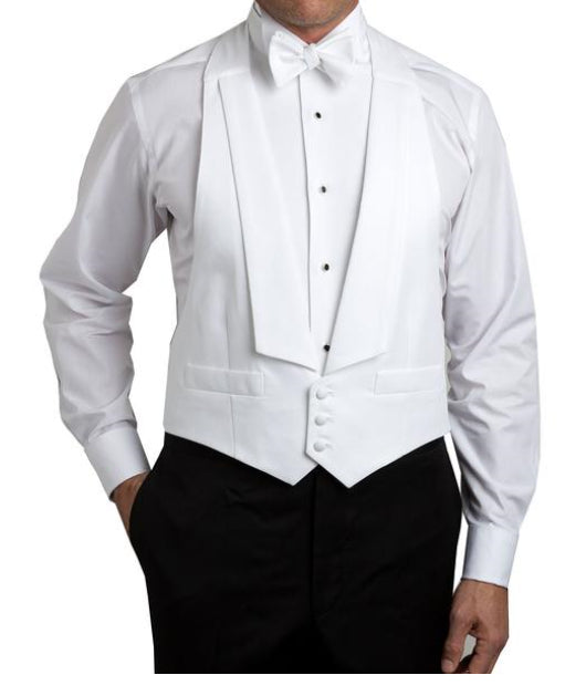 Pique Wing Collar Shirt