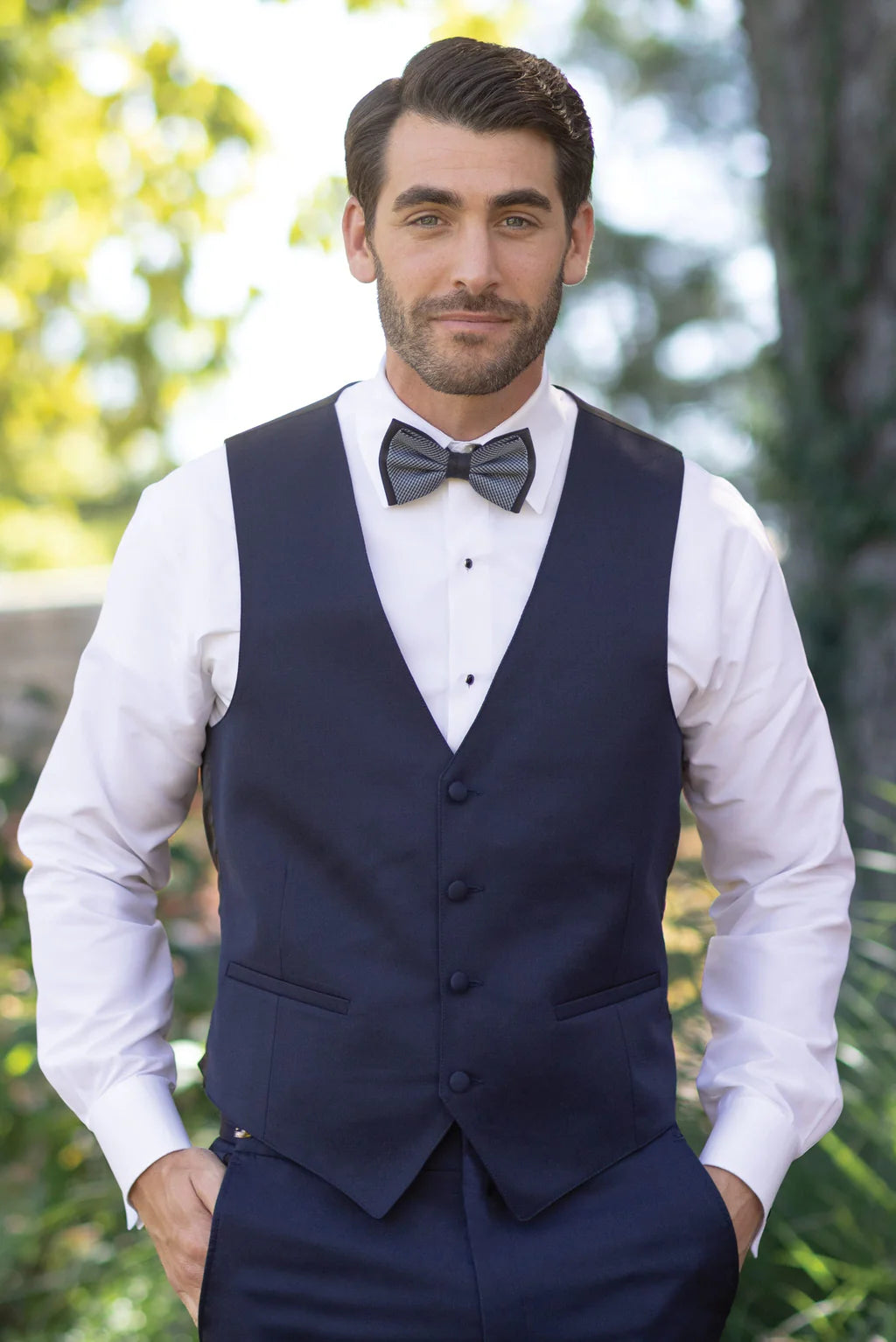 371 Michael Kors Navy Vest