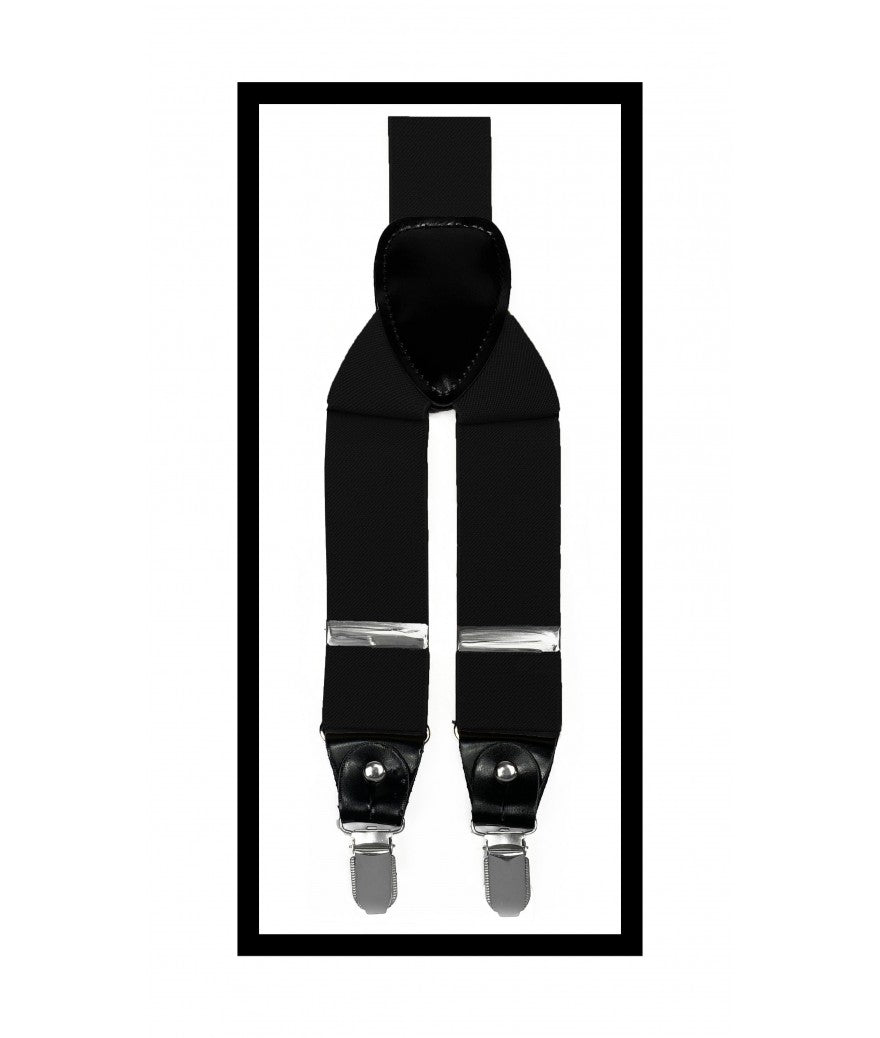 Solid Color Suspenders