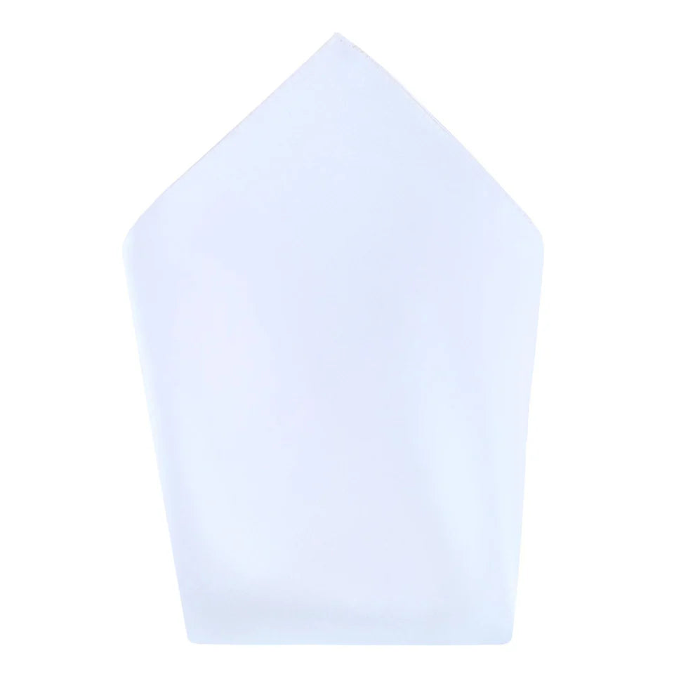 Sutton Solid Color Silk Pocket Square