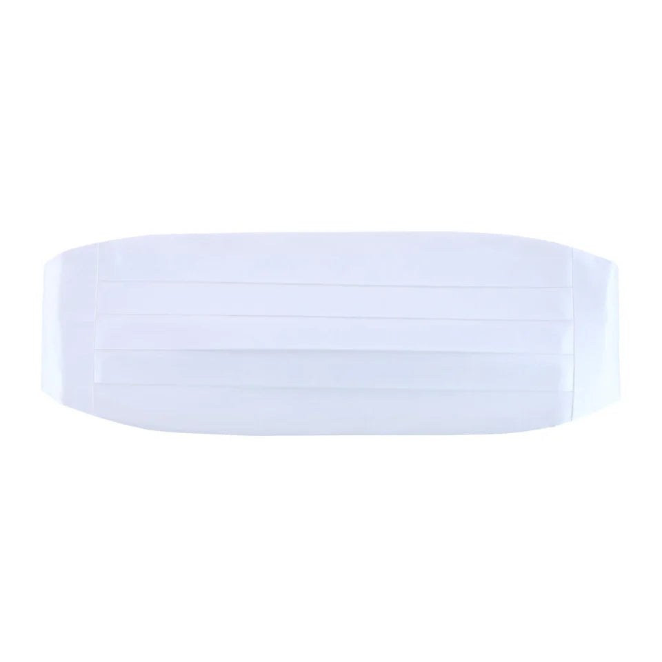 Sutton Solid Color Silk Cummerbund