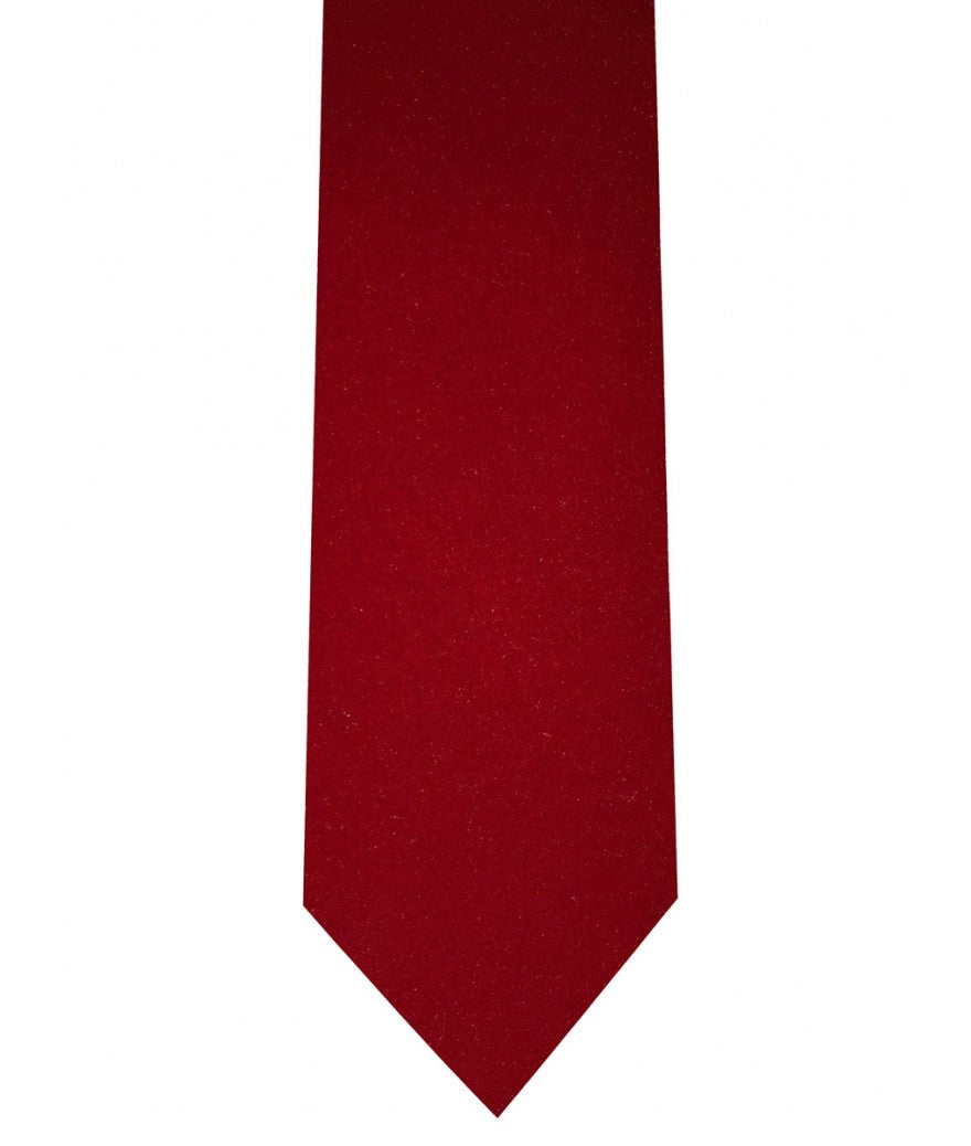 Velvet Necktie w/Pocket Square