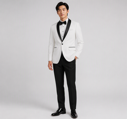 Ivory 2-Piece Shawl Lapel Tux