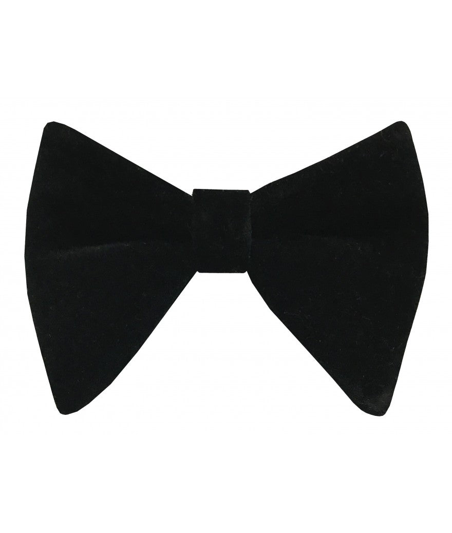 Velvet Bow Tie w/Pocket Square